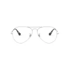 Ray-Ban RX6489 Aviator Silver