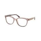 Michael Kors MK4090 Martinique Pink Tortoise Dusty Rose Side Prescription Glasses