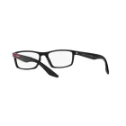 Prada Linea Rossa PS04PV Black Back Prescription Glasses