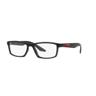 Prada Linea Rossa PS04PV Black Side Prescription Glasses