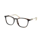 Prada PR19ZV Havana Side Prescription Glasses