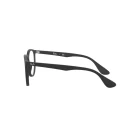 Ray Ban Erika RX7046 Rubber Black Left Prescription Glasses