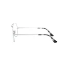 Ray Ban RX6489 Aviator Silver Left Prescription Glasses