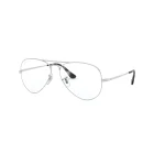 Ray Ban RX6489 Aviator Silver Side Prescription Glasses