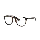 Ray Ban RX7046 Erika Rubber Havana Side Prescription Glasses