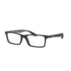 Ray Ban RX8901 Demi Gloss Black Side Prescription Glasses