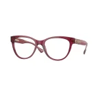 Versace VE3304 Transparent Red Side Prescription Glasses