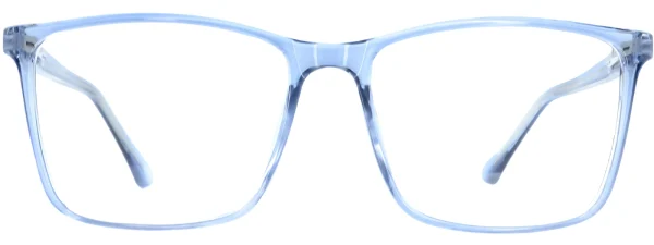 Heat HE2002 Blue Crystal Glasses Front