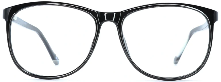Heat HE2004 Black Glasses front