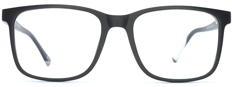 Heat HE2005 Matt Black Glasses front