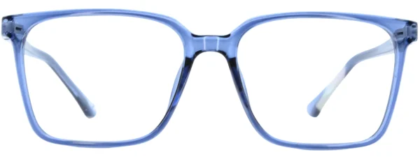 Heat HE2007 Blue Crystal Glasses front