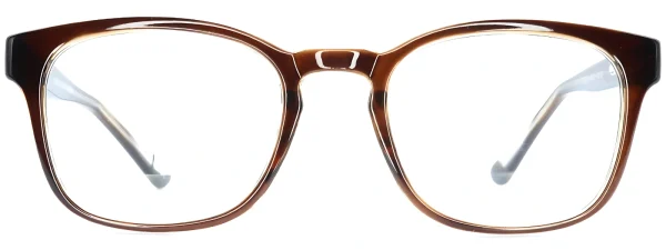 Heat HE2011 Brown Glasses Front