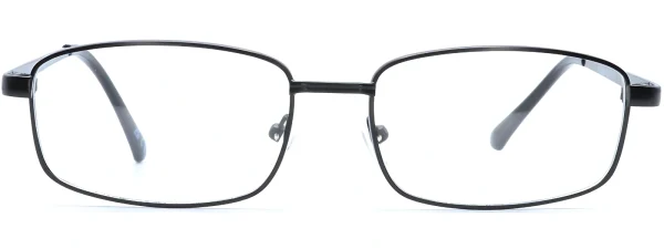 Bulldog BD02 Black Glasses front