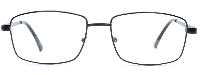 Bulldog BD03 Black Glasses front