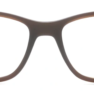 Ray-Ban 7047 Matte Transparent Brown front