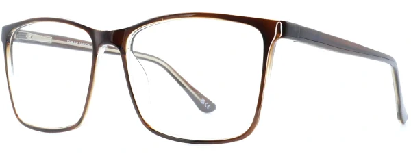 Heat HE2002 Brown Glasses Side