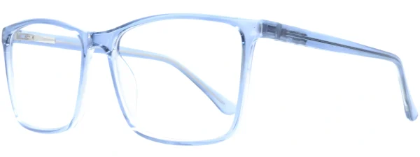 Heat HE2002 Blue Crystal Glasses Side
