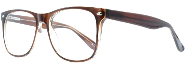 Heat HE2003 Brown Glasses side