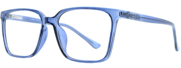 Heat HE2007 Blue Crystal Glasses side