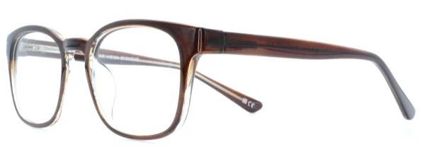 Heat HE2011 Brown Glasses side