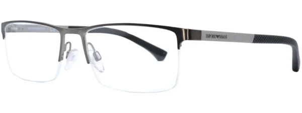 Emporio Armani EA1041 Matte Gunmetal Glasses side