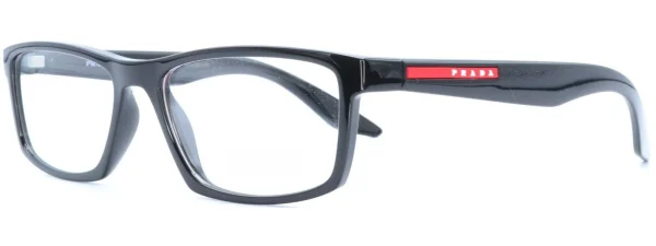 Prada Linea Rossa PS04PV Black side