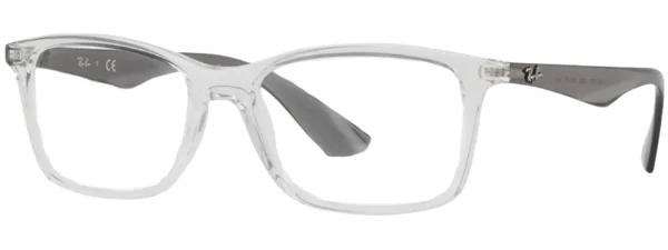 Ray-Ban RX7047 Transparent side