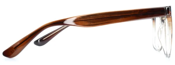 Heat HE2003 Brown Glasses right arm