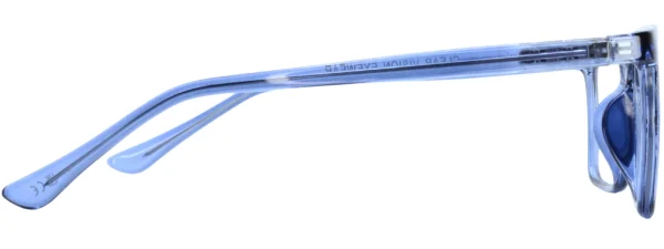 Heat HE2007 Blue Crystal Glasses left arm