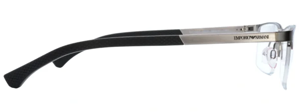 Emporio Armani EA1041 Matte Gunmetal Glasses left arm