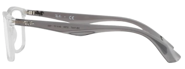 Ray-Ban RX7047 Transparent right arn