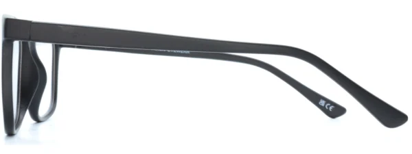 Heat HE2005 Matt Black Glasses right arm