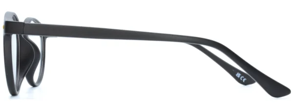 Heat HE2006 Matt Black Glasses right arm