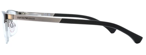 Emporio Armani EA1041 Matte Gunmetal Glasses right arm
