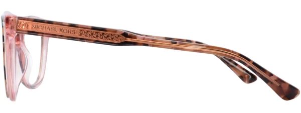 Michael Kors MK4090 Martinique Pink Tortoise/Dusty Rose right arm