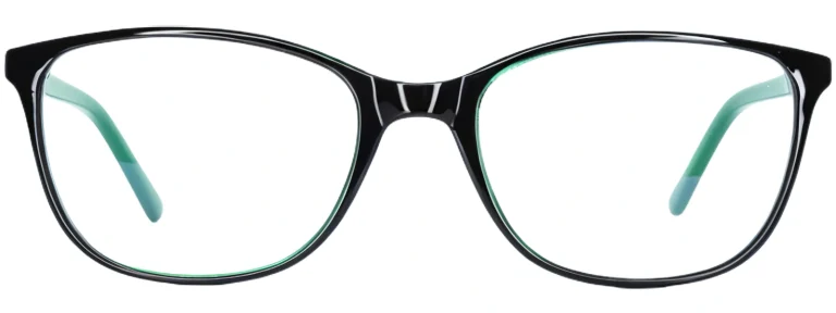 Carlson 24 Black Green Glasses