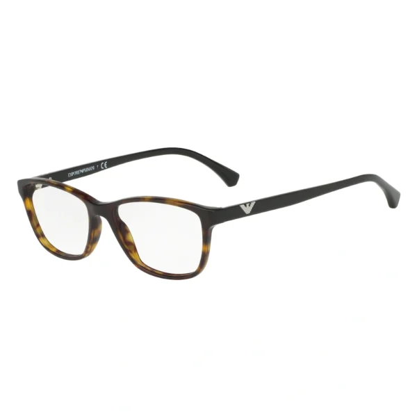Emporio Armani EA3099 Shiny Havana Glasses - Image 3