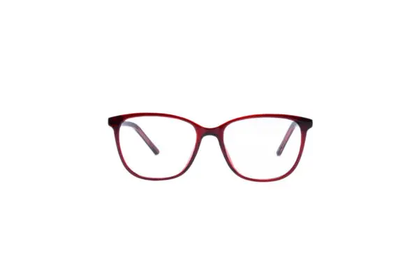 Carlson 33 Burgundy Glasses