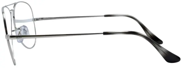 Ray-Ban RX6489 Aviator Silver - Image 4