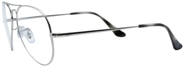 Ray-Ban RX6489 Aviator Silver - Image 3