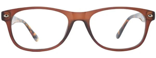 A-Z 0015F Brown Demi Glasses