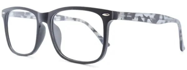 A-Z 0017A Black Glasses - Image 2