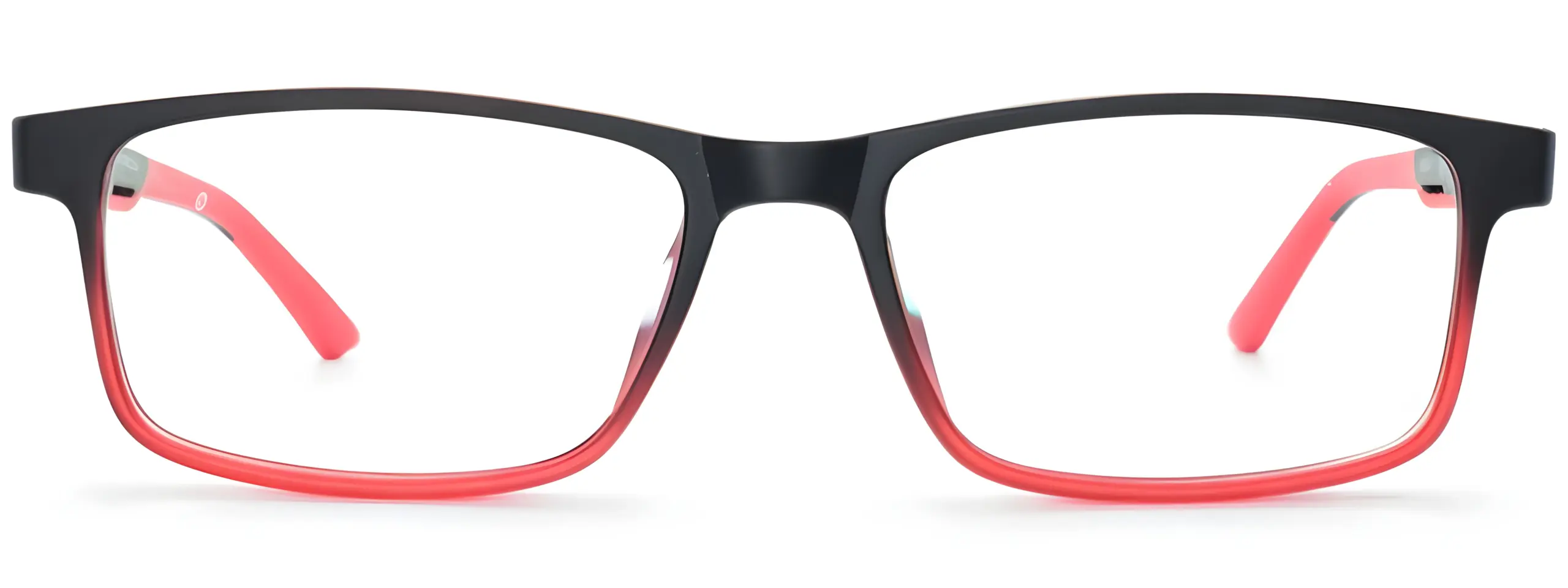 Univo X 5375 Black Red Glasses