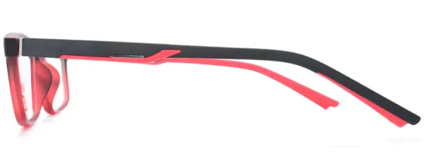 Univo X 5375 Black Red Left