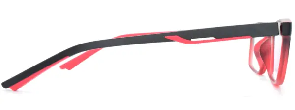 Univo X 5375 Black Red Right