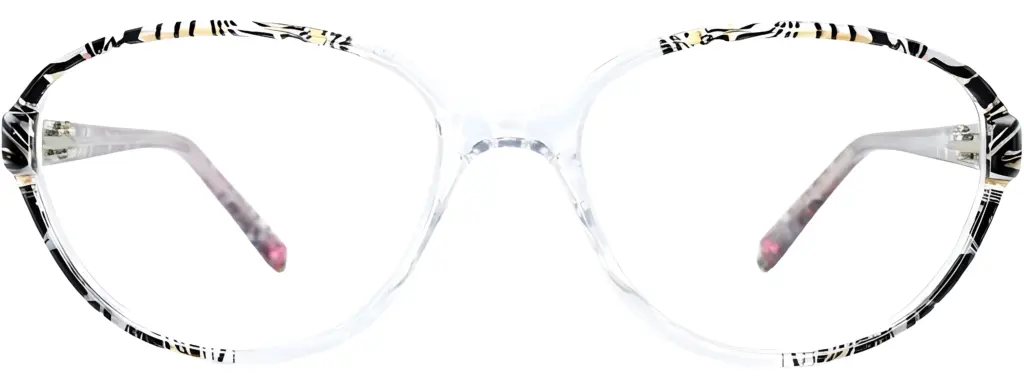 Univo Base UB701 Clear Black Glasses