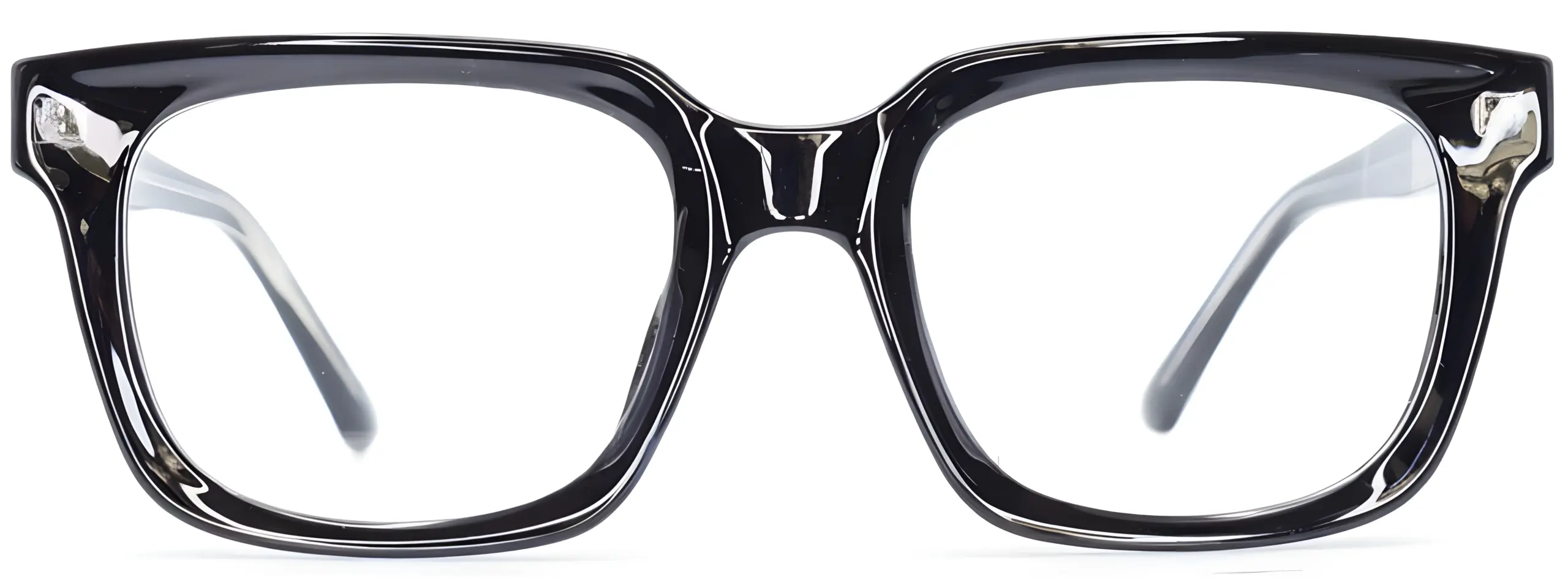 A-Z 0121D Black Glasses