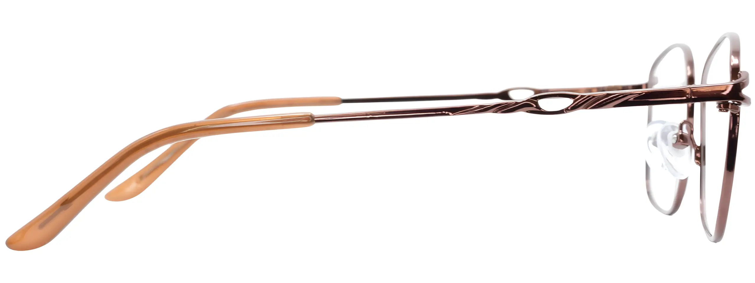 A-Z 0940C Brown Glasses - Image 4