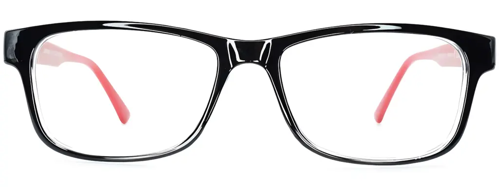 Univo X 5318 Black Red Glasses