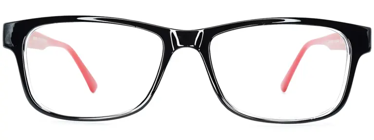 Univo X 5318 Black Red Glasses